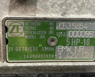 Caja cambios bmw 1056000095 serie 5 berlina 96950