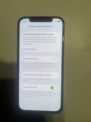 iPhone 12 128GB Rojo