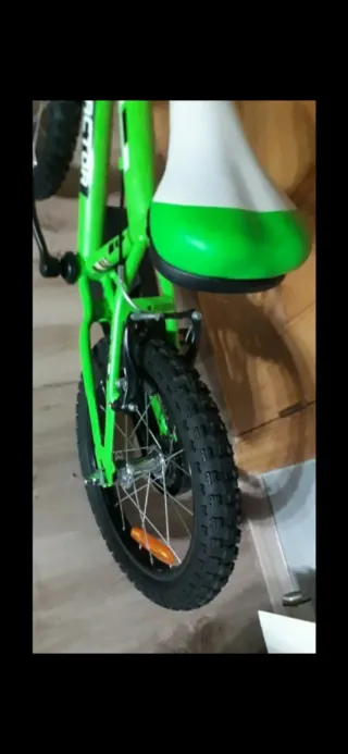 Bicicleta infantil 14 pulgadas verde