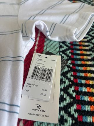 T-shirt Rip Curl Listrada Tamanho L