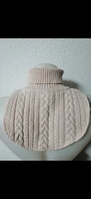 Bufanda cuello tejido niño 2 colores