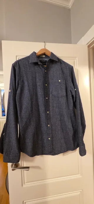 Camisa Jack & Jones Slim Azul Talla M