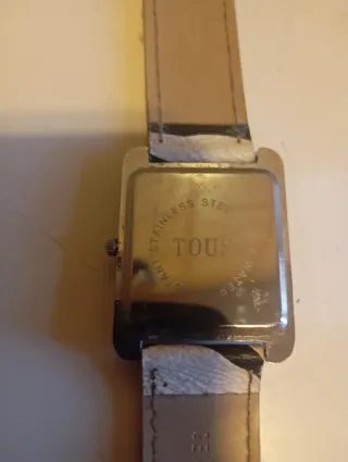 Reloj Tous Oso Dorado Blanco