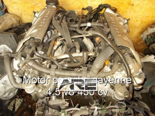 Motor porsche cayenne 4.5 v8 450 cv.