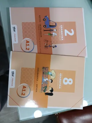 Gramatika. Lan-koadernoa 8 (A1.2): Deklinabidea...