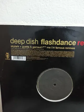 Vinilo hardtrance Deep Dish Flashdance Remixes