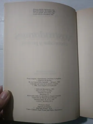 Nostradamus: Historiador y profeta