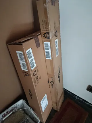 Puerta corredera de madera sin estrenar