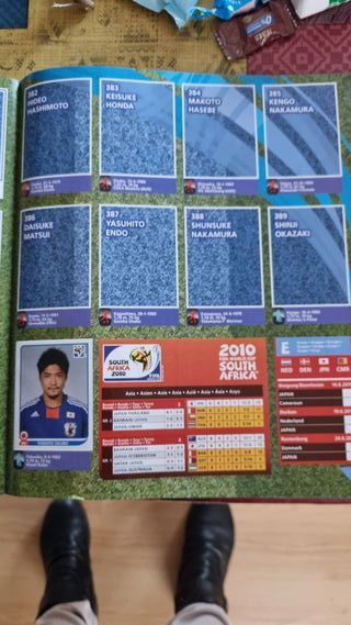 Álbum Cromos Mundial Sudáfrica 2010 FIFA