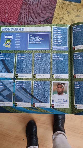 Álbum Cromos Mundial Sudáfrica 2010 FIFA