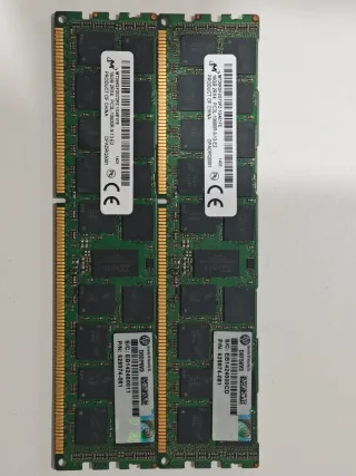2x HP 16GB DDR3L ECC RAM (32GB)