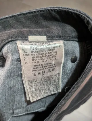 Vaqueros Diesel Gold Negros