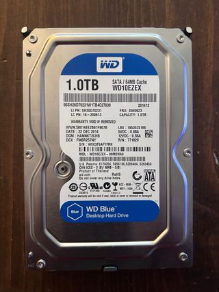 Disco Duro WD 1TB SATA 3.5 WD10EZEX