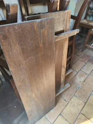 Tavolo allungabile con 6 sedie 125x90