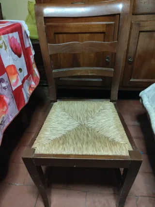 Tavolo allungabile con 6 sedie 125x90