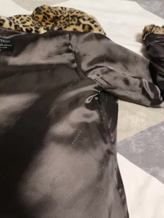 Abrigo efecto pelo El Corte Inglés