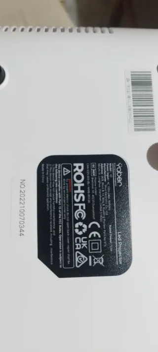 Proyector Yaber V2 Mini Portátil Blanco