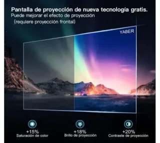 Proyector Yaber V2 Mini Portátil Blanco