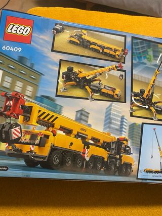 LEGO City 60409 Grúa Móvil de Construcción