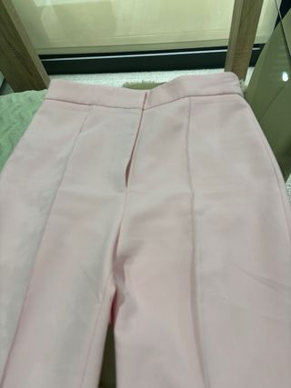 Pantalón Zara Rosa Talla M
