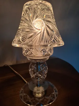 Lámpara de cristal estilo Bohemia