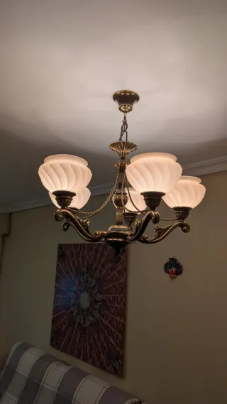 Lámparas de techo 3 y 4 bombillas