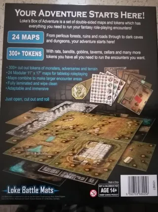 Box of Adventure: RPG Maps & Tokens