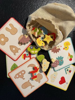 Juego Janod Reconocimiento Táctil 3-6 años