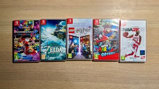 Lote giochi Nintendo Switch: Mario, Zelda, Lego