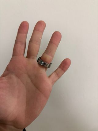 Anello orologio unico misura regolabile