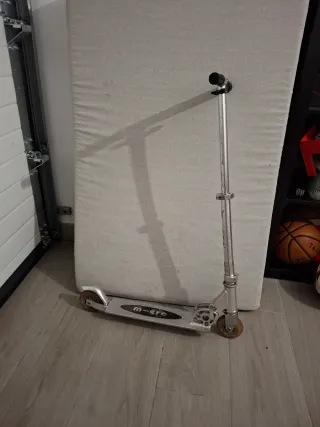 Patinete Micro Plata