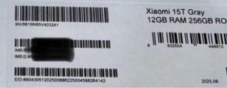 Xiaomi 15T de 256GB nuevo a estrenar
