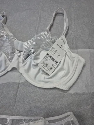 Completo intimo donna Implicite bianco