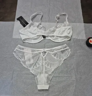 Completo intimo donna Implicite bianco