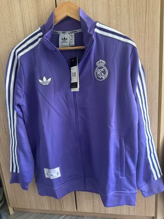 Chaqueta Adidas Real Madrid Morada