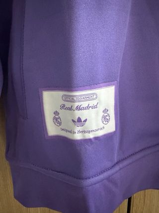 Chaqueta Adidas Real Madrid Morada
