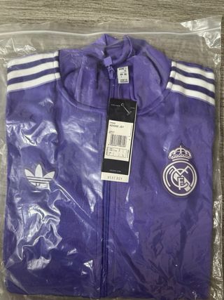 Chaqueta Adidas Real Madrid Morada