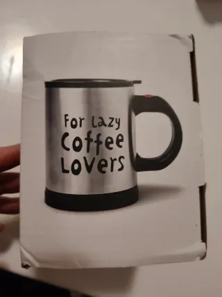 Tazza auto-mescolante per caffè e bevande