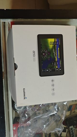 GPS Garmin 660 3D Aviación Caja