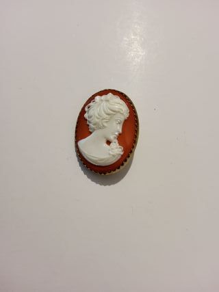 Spilla Cameo Donna Testa Profilo