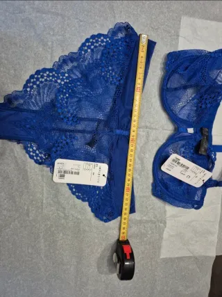 Completo intimo donna Implicite blu