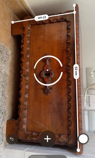 Baúl de madera antiguo