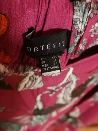 Pantalones largos estampados florales Talla xxl