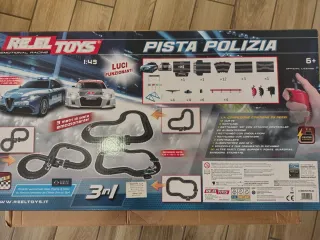 Pista elettrica Reel Toys Polizia