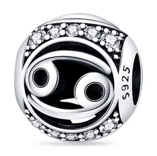 NUEVO Charm horóscopo Cáncer zodiaco Plata 925