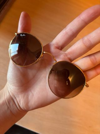 Gafas de sol Ray-Ban Marrones y Doradas