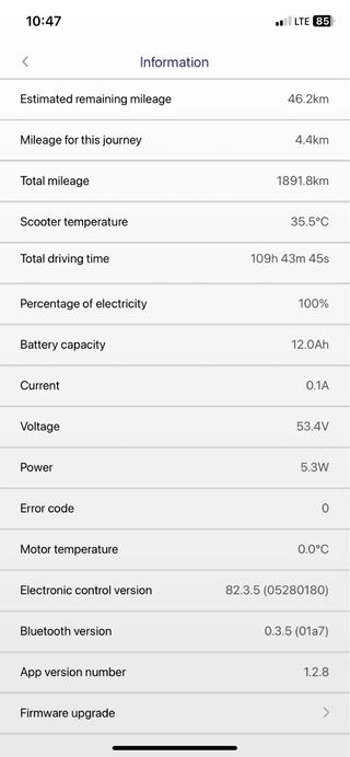 Patinete eléctrico Z Cougar casi nuevo