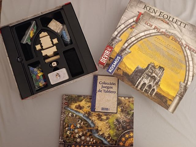 Juego de mesa Los Pilares de la Tierra