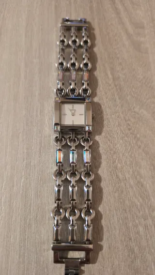 Orologio Guess donna argento e bianco