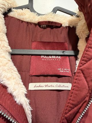 Abrigo Pull&Bear mujer talla S
